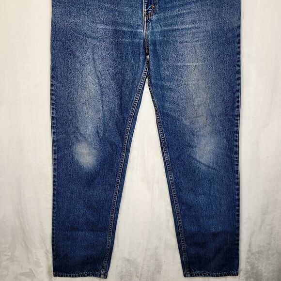 Vintage 90s Levi's Orange Tab Relaxed Fit Jeans Size 38 x 34 - Picture 3 of 9